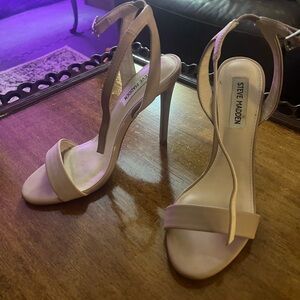 Steve Madden Nude Strappy Heels